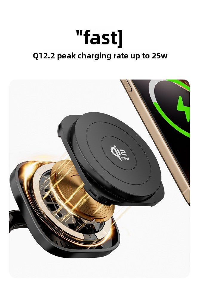 Qi2.2 Magnetic 3-in-1 wireless charger 25W is suitable for Apple mobile phone Bluetooth audio multi-function wireless charging
