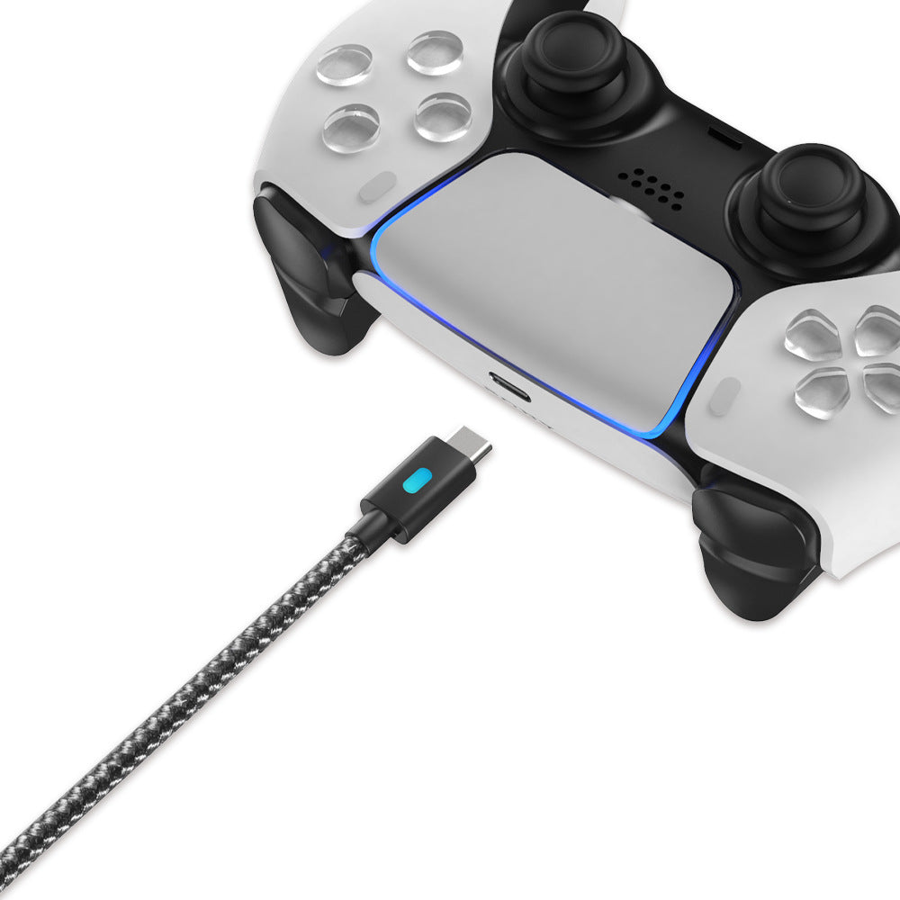 PS5 handle charging cable PS5 USB data cable Type-c braided charging cable 3M NS PRO fast charging