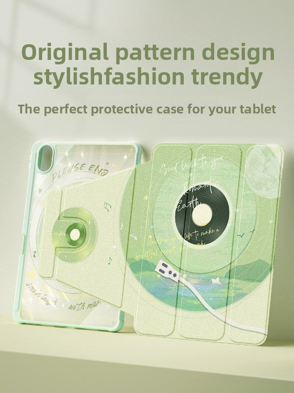 For Huawei matepadair protective case matepad11 flat case 2023 new matepadpro10.8 anti-bend 11.5 inch se acrylic 10.4 all-inclusive anti-drop Tablet Accessories