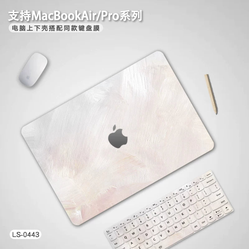 Color painting MacBook Air Pro 11 "12" 13 "14" 15 "16" 2026 M5 Neo A3404 A3426 A3427 A3428 A3429 A3449 A3448 A3434 A3403 A3186 A3402 A3401 A3112 A3185 A3114 A3241 A2681 A3113 A3240 Protective case notebook case Laptop accessories