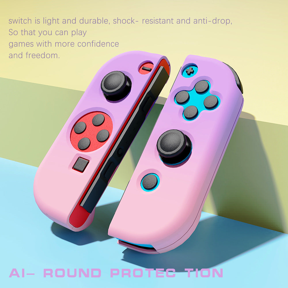 Switch console case is suitable for Nintendo Switch case, skin-friendly feel oil gradient color host case