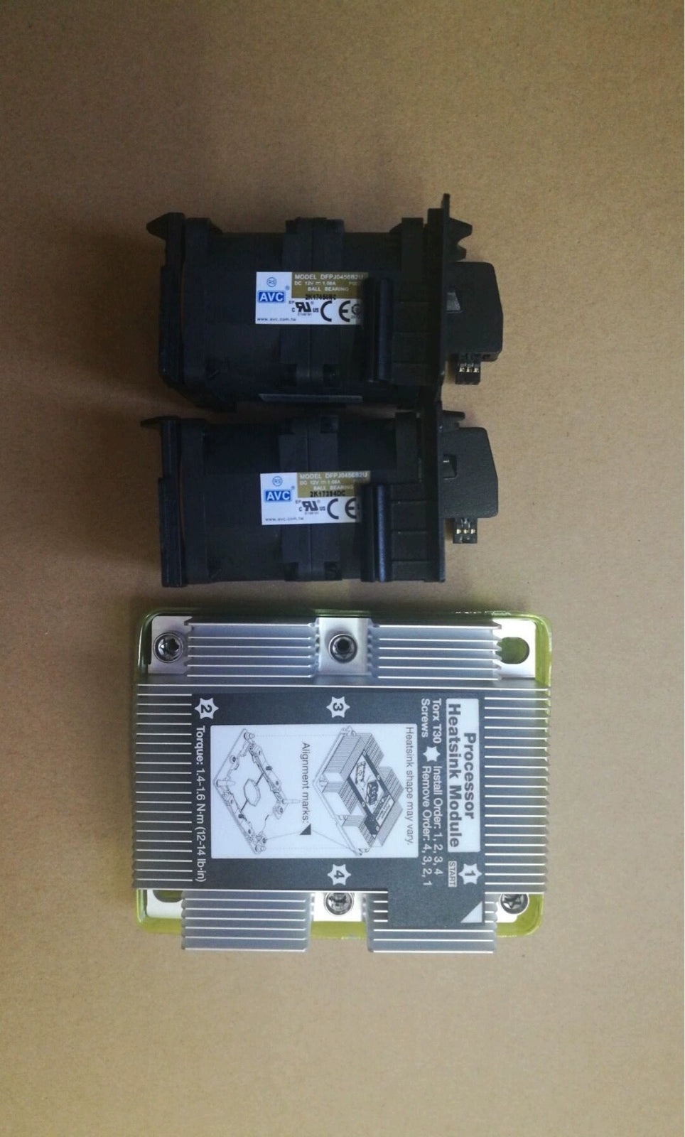 Servicer Lenovo SR630 Heatsink Fan Kit