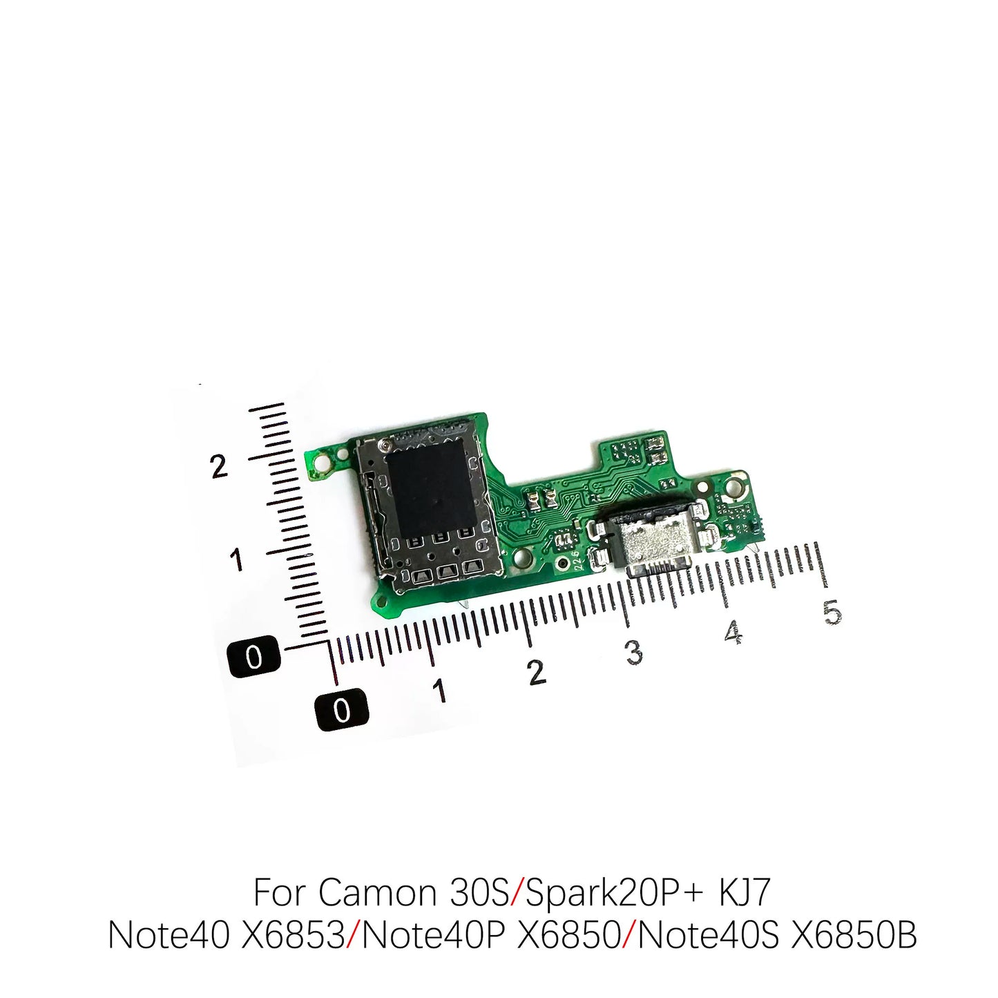 For Tecno Camon 30S CLA5 CLA6 KJ7 Note40 X6853 X6850 charging port charging flex board cable
