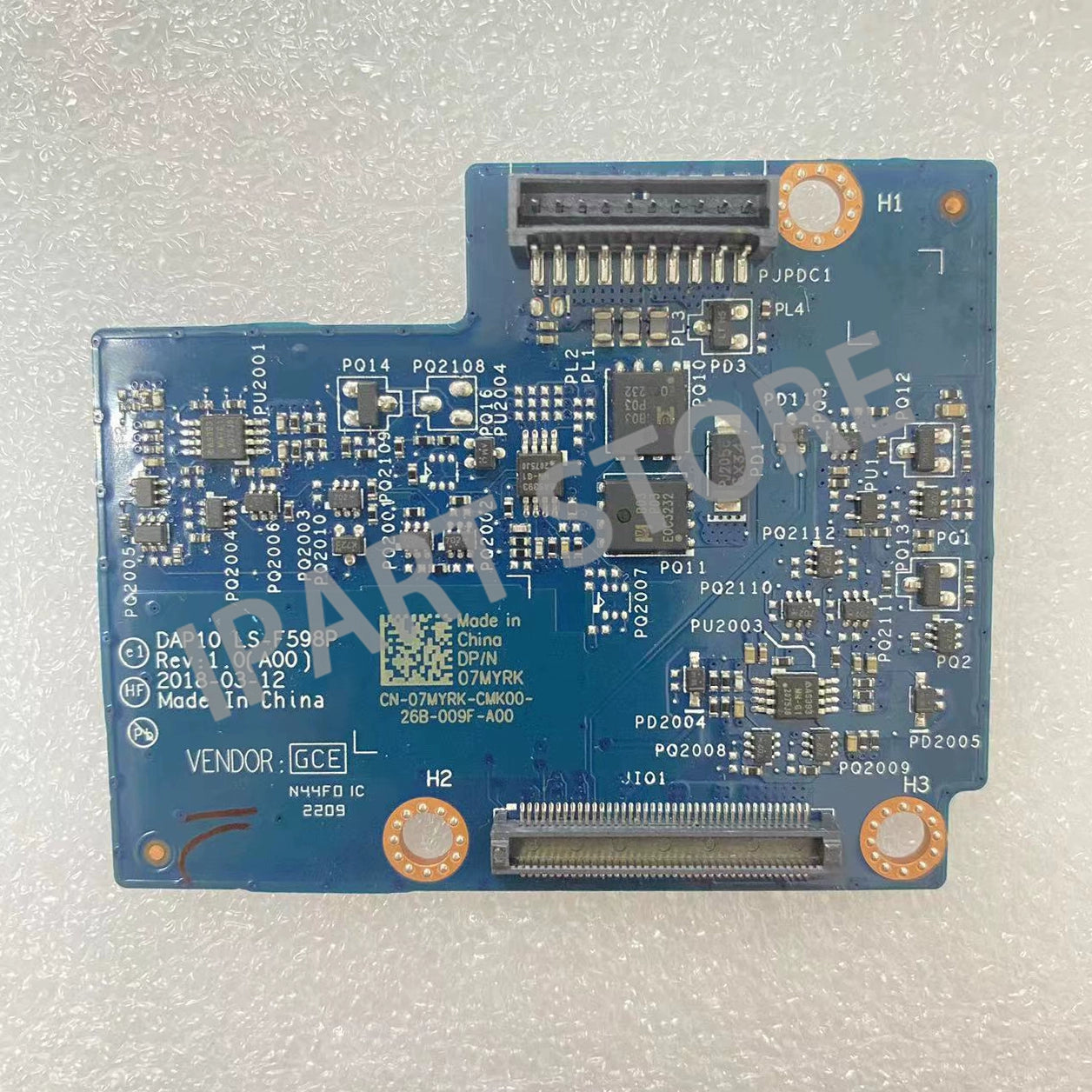 (Shipping fee not include)适用于Dell  Precision 7530 7540 电池连接小板 LS-F598P  07MYRK