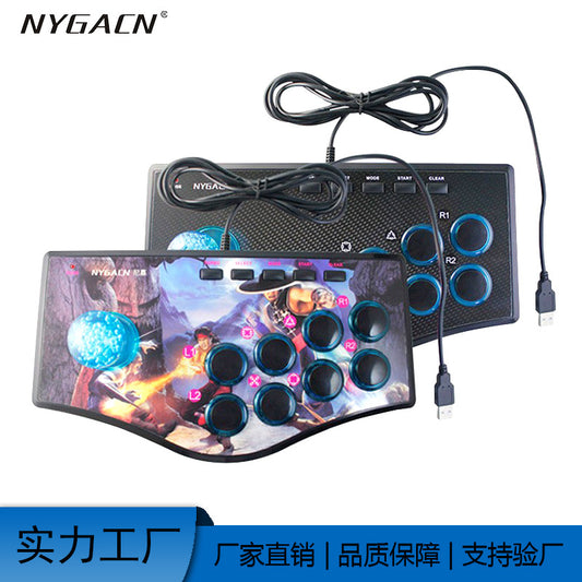 Factory Direct Sales Direct Supply USB Gamepad Android Mobile Phone Computer P3 Projector Wired Arcade Joystick