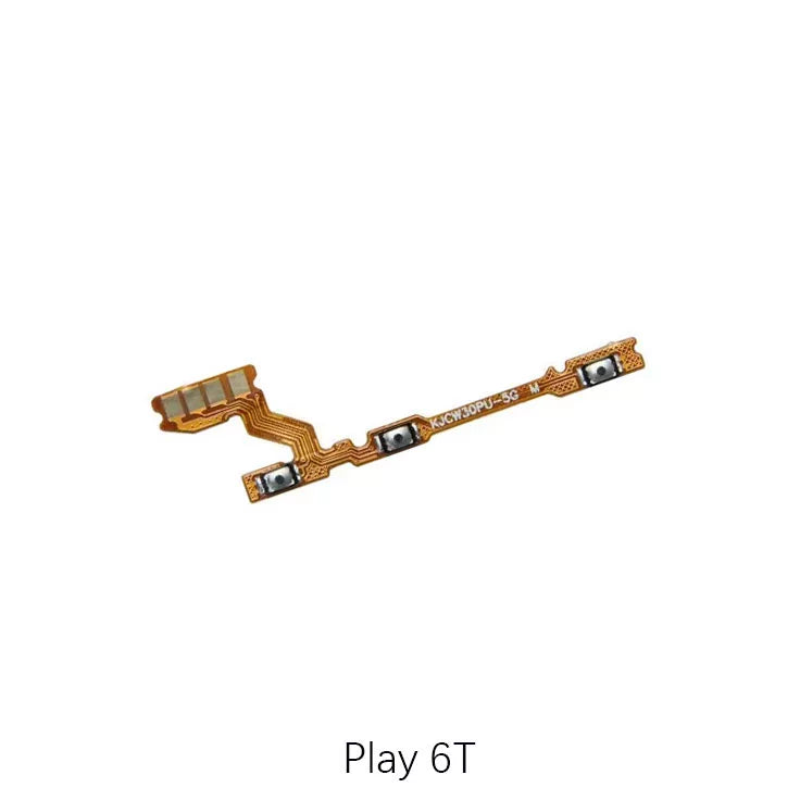 For Huawei Play 4T 6T 4Pro 4TPro 5TPro 6TPro Power cable Switch on volume cable of ribbon flex