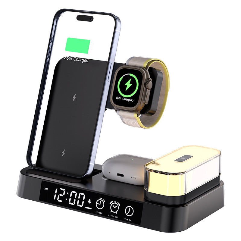 3-in-1 wireless charger multi-function digital clock 25W suitable for iPhone14/13  samsung fast charging