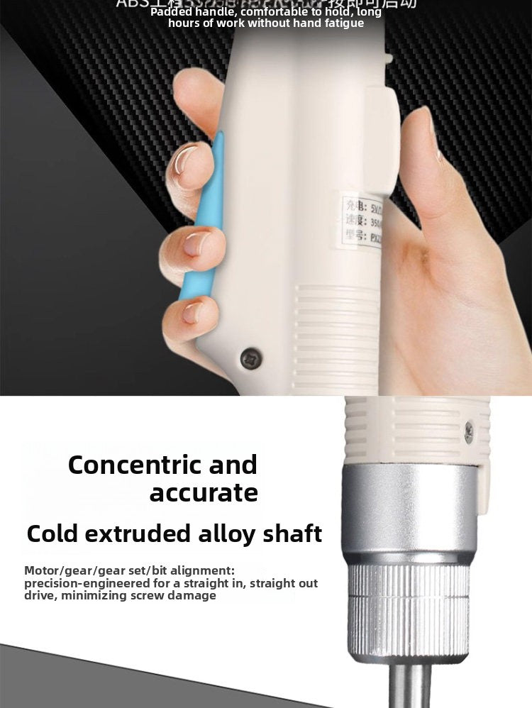 PXTX Tool Electric Screwdriver Cross Screw Batch Small Mini 800 Screwdriver Maintenance Rechargeable