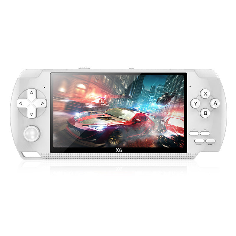 4.5" inch X6 IPS HD psp 1200mAh Type C rechargable 2.4G Support wireless gamepad games Handheld Game Player console GBA  NES