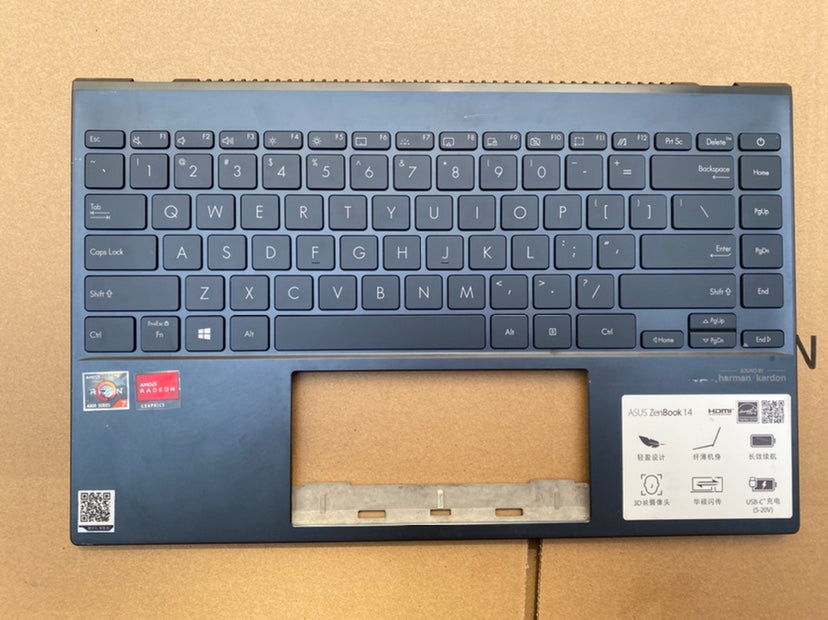 ASUS   zenbook14 UX425 UM4251A U4700lJ palmrest uppercase keyboard
