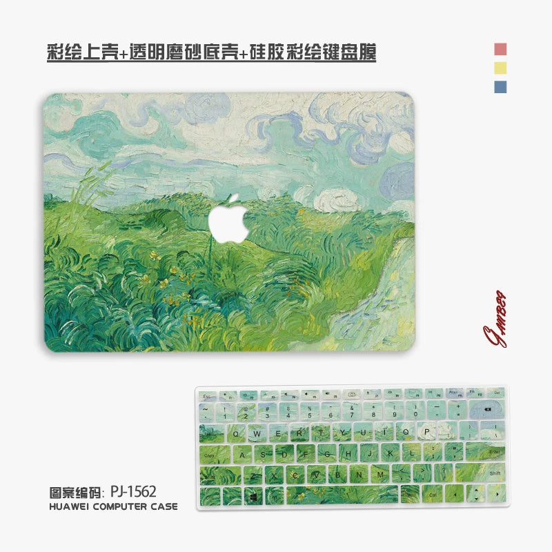 Color painting for MacBook Air Pro 11 "12" 13 "14" 15 "16" Neo A3404 A3426 A3427 A3428 A3429 A3449 A3448 A3434 A3403 A3186 A3402 A3401 A3112 A3185 A3114 A3241 A3113 A3240 Case Laptop accessories