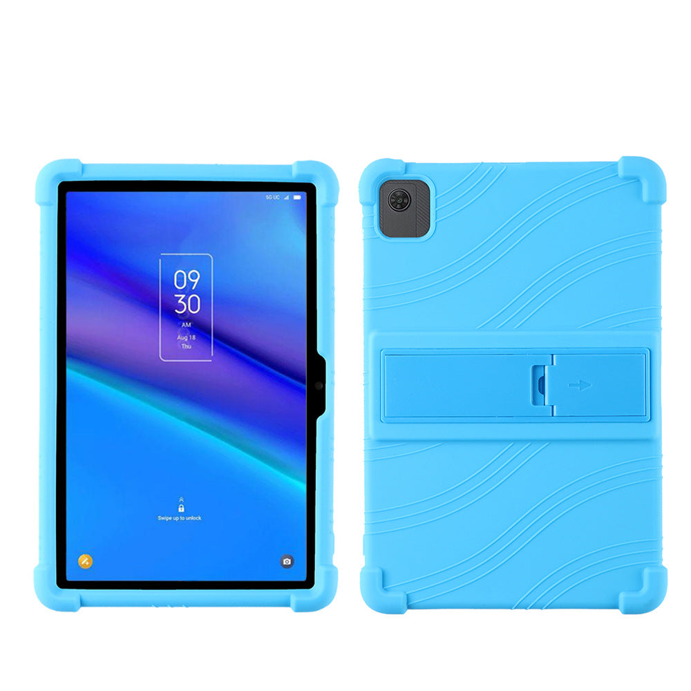 Suitable for TCL Tab 10 4G tablet protective case 10.1 inch computer anti-drop belt bracket soft silicone protective case Protect case