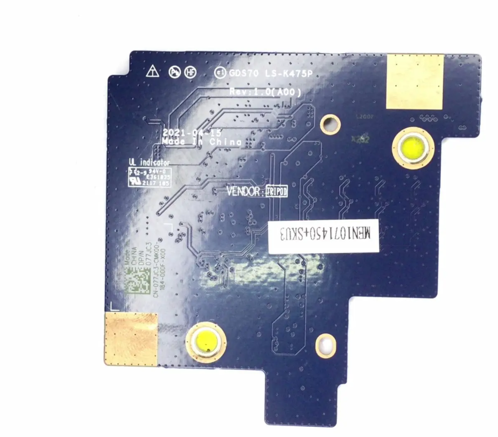 GDS70 Dell Alienware X17 R1 mechanical keyboard adapter small board LS-K474P/K475P