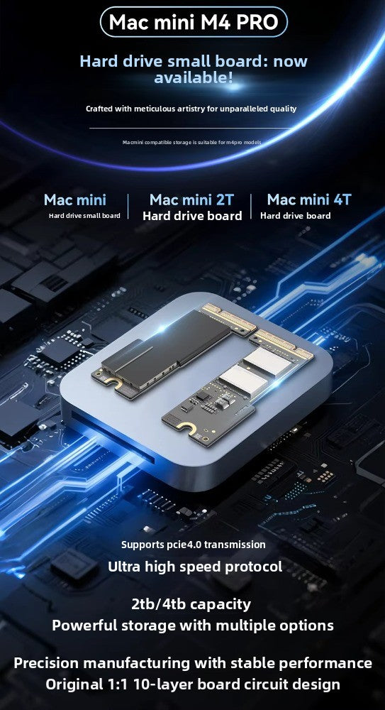 Solid State Drive Kit 1T/2T/4T/8T For MAC MINI M4  Mac Studio M1Max/Ultra M2Max/Ultra M3Max/Ultra M4Max/Ultra M4Pro SSD Capacity Upgrade SSD New Particles Increase Speed Upgrade Memory DIY Reair