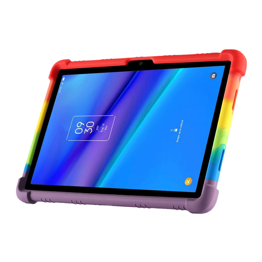 Suitable for TCL Tab 10 4G tablet protective case 10.1 inch computer anti-drop belt bracket soft silicone protective case Protect case