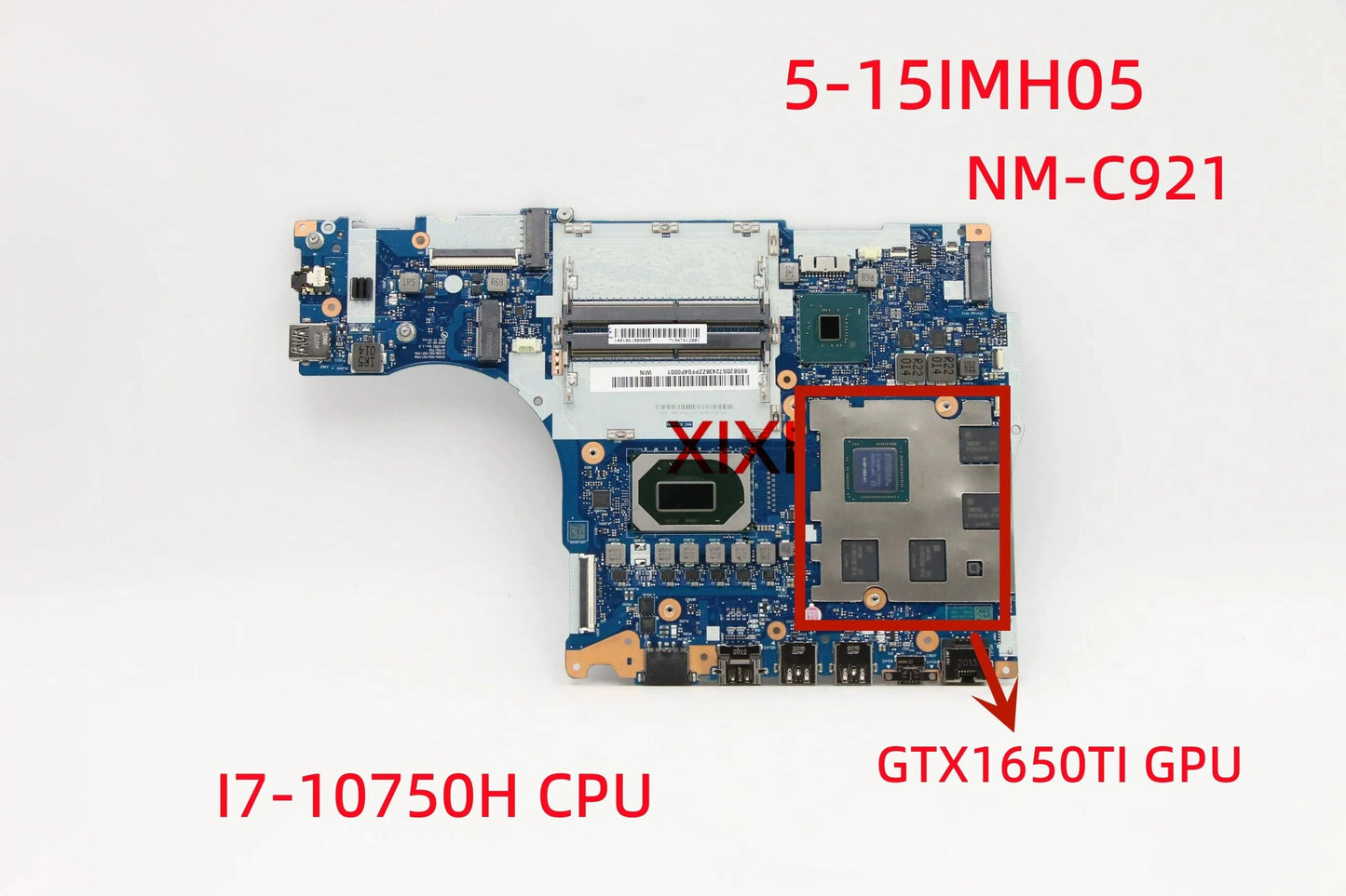 5B20S72436 Lenovo NM-C921 Legion 5-15IMH05  i7-10750H GTX1650TI motherboard