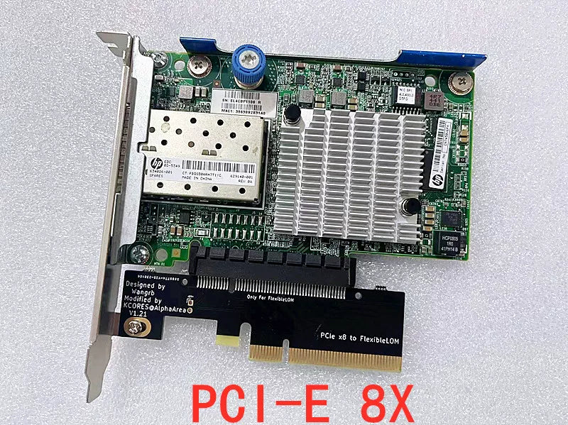 For HP G8/9 dual-port 10G optical port network card 560FLR 554FLR SFP629140/669281-001