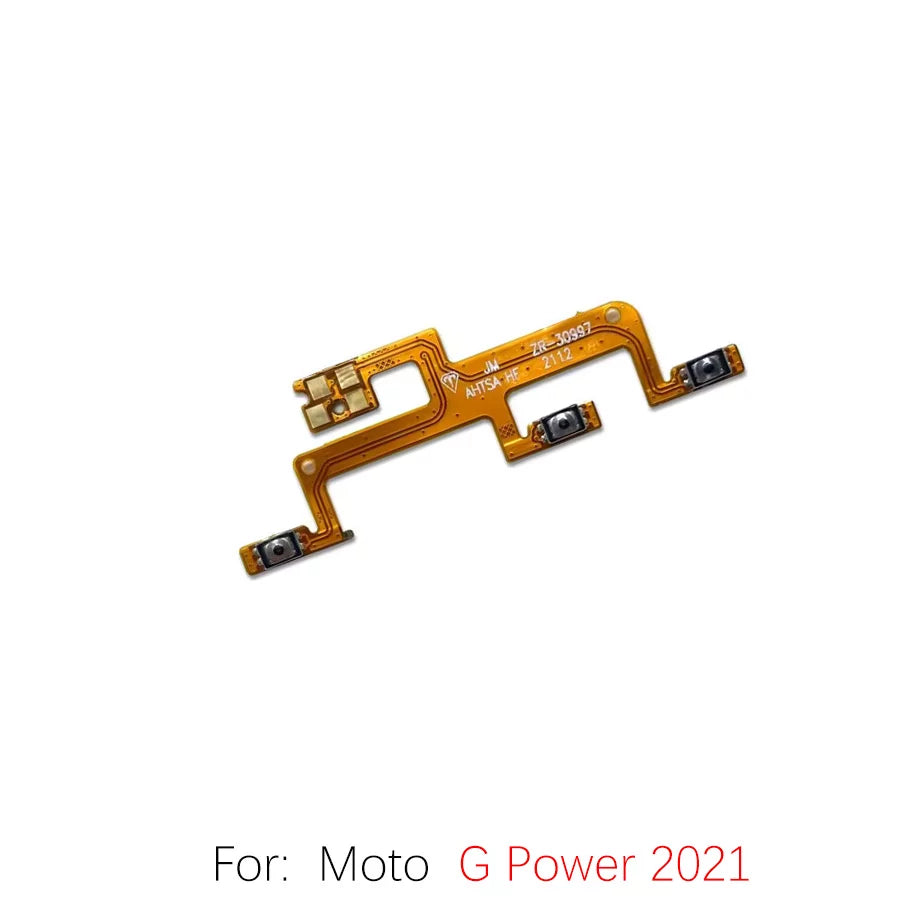 For Motorola G Power 2021 G Pro Stylus G Pure Power cable Switch on volume of ribbon flex cable