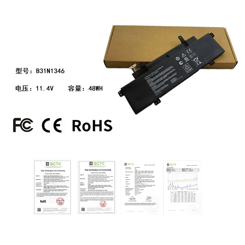 (Shipping fee not include)for for ASUS Chromebook C300 C300M C300MA  replacement  battery  B31N1346