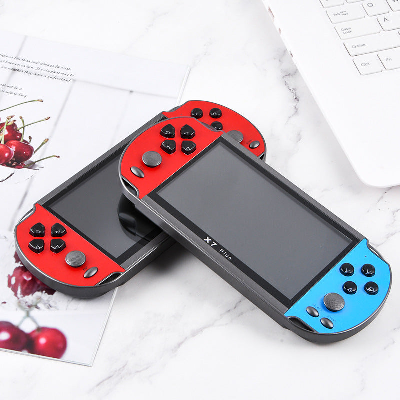 5.1" nch x7 plus HD 15000 games Dual Joystick Handheld Game Player console Nostalgic 128-bit retro game console