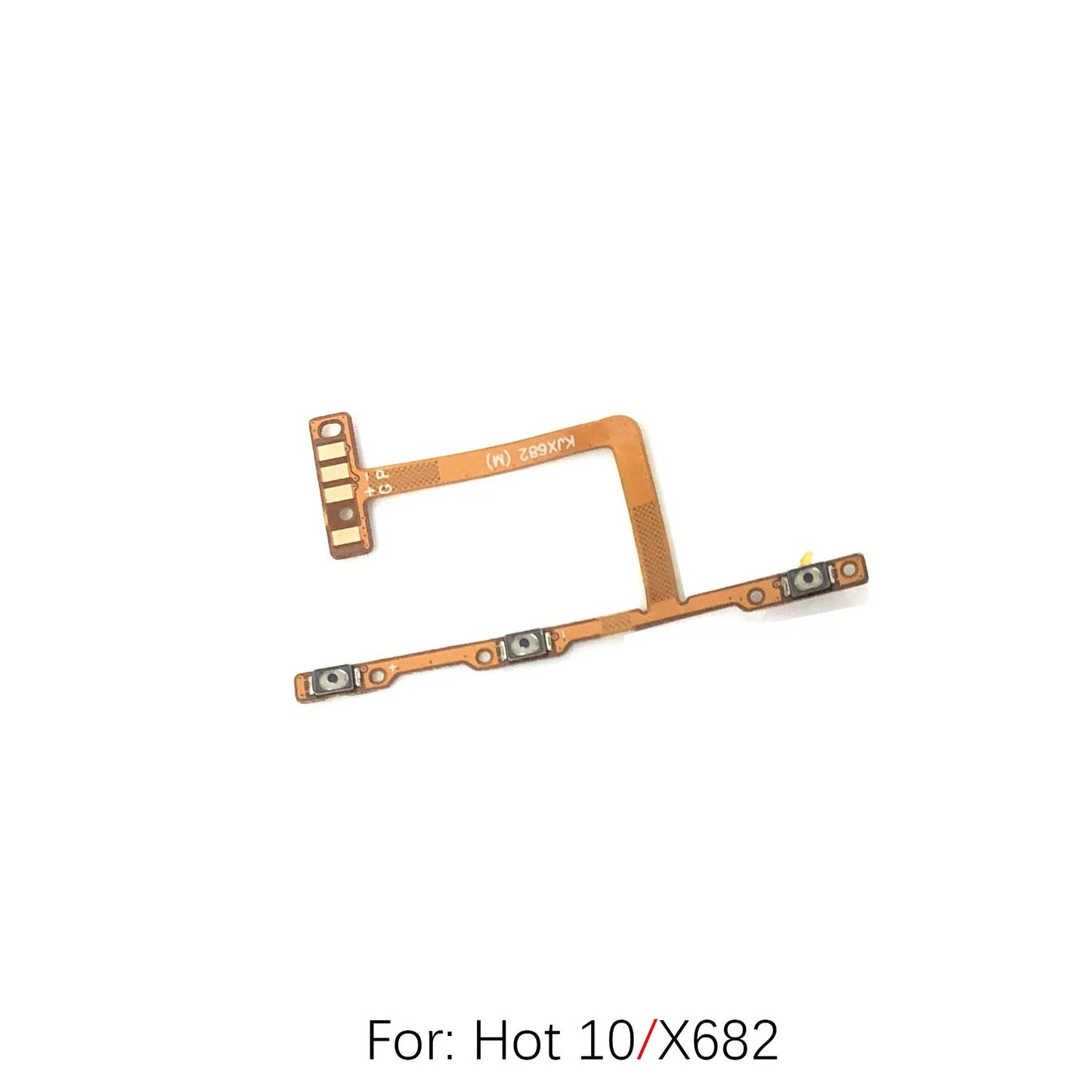 For Tecno Infinix Hot10i Hot10s Hot11 Hot12 Power cable Switch on of ribbon flex