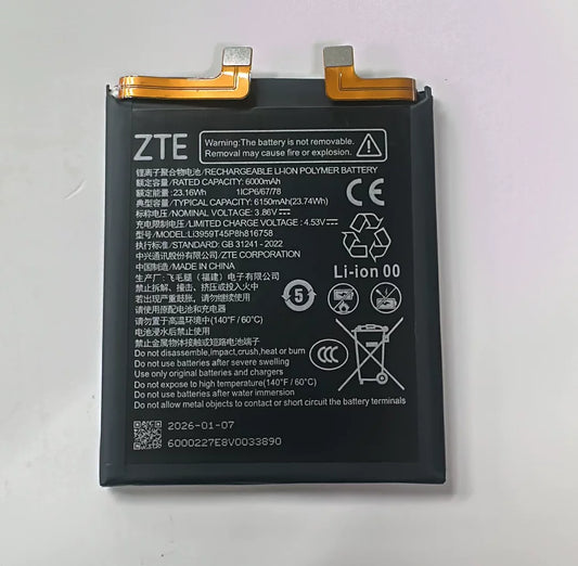 For Nubia Z70Ultra battery NX733J/736J electric board Li3959T45P8h816758 Nubia phone repair parts