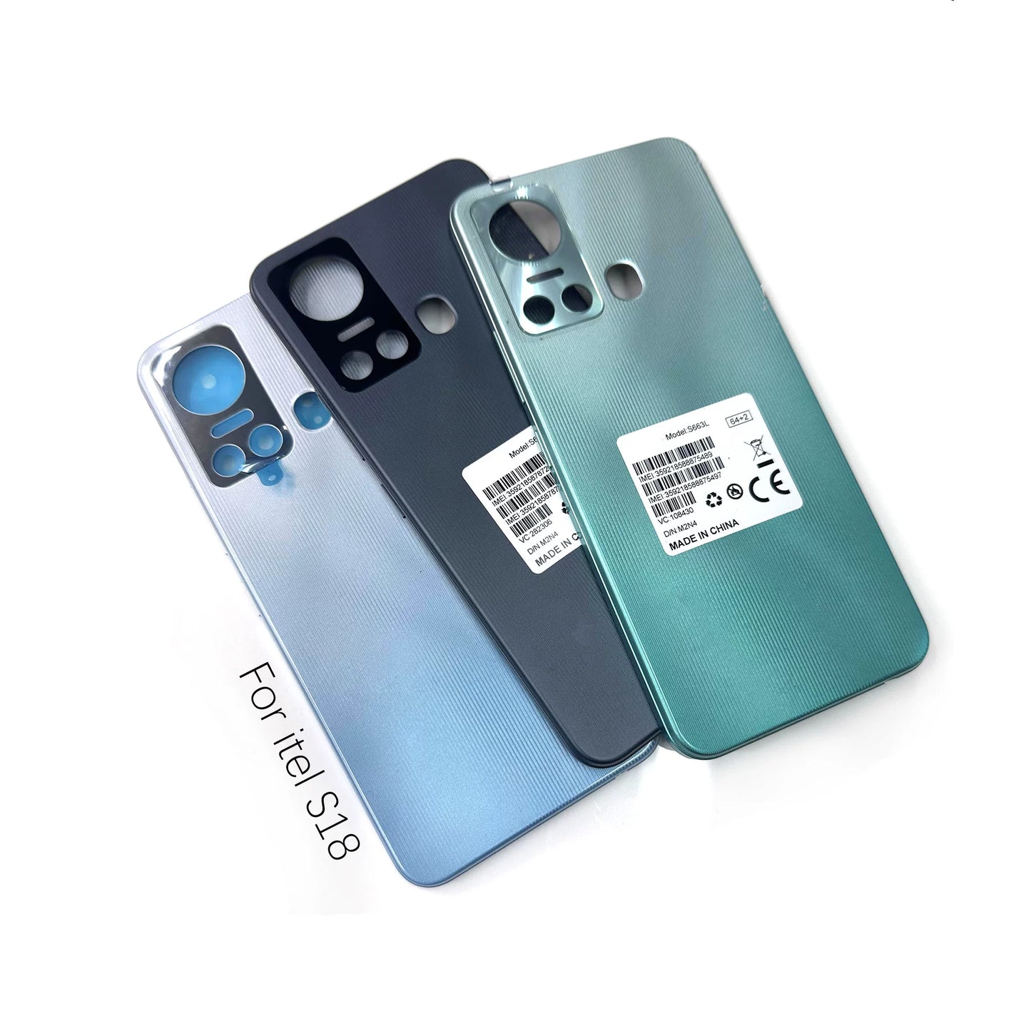 Battery back housing cover for Tecno Infinix itel S4 S5 S5Pro S17 S18 S23 back case phone case back cover