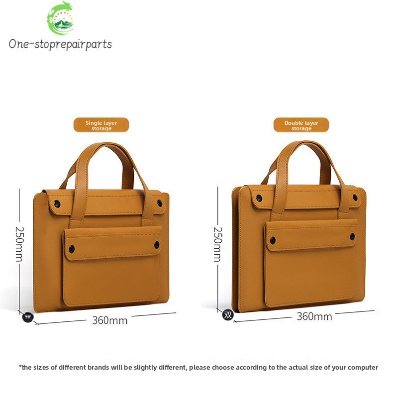 New Simple Premium Computer Bag for Laptop13 13.3 13.6 14 15 15.6 16 inches MacBook Huawei Lenovo MSI Asus Dell Laptop Bag Briefcase Laptop accessories