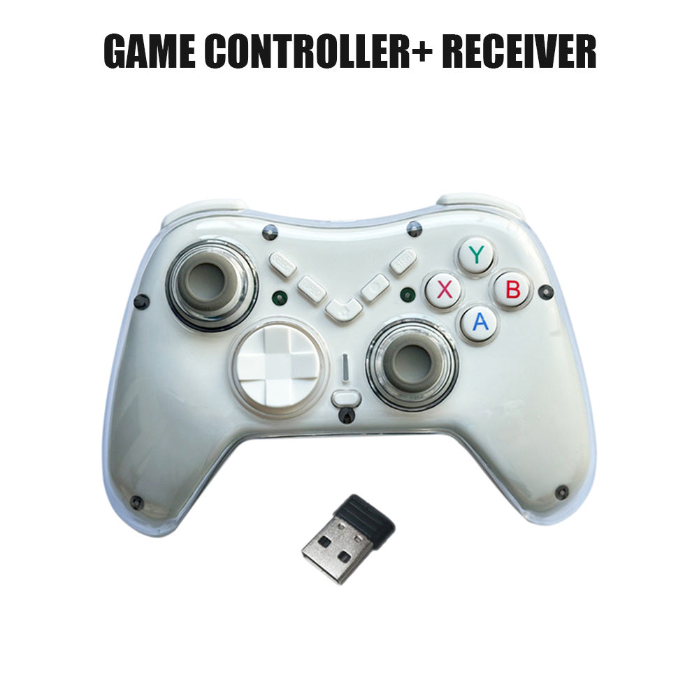 X6 Wireless Gamepad Switch PC Android 2.4G/Bluetooth 2-in-1 Wireless Gamepad with Stand