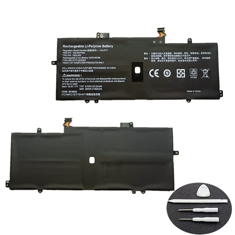 (Shipping fee not include)全新for For  Lenovo  L18L4P71 L18C4P71 L18M4P72  02DL006  battery