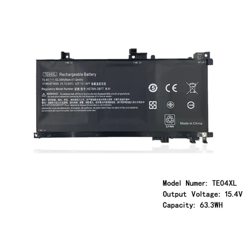 (Shipping fee not include)全新for惠普 光影 暗影精灵2代 Pro TPN-Q173 ax210  battery TE04XL