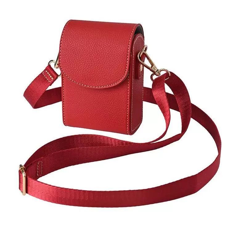 Card machine digital camera bag for Canon Sony Nikon Samsung Panasonic Fuji Olympus leather case Digital camera accessories