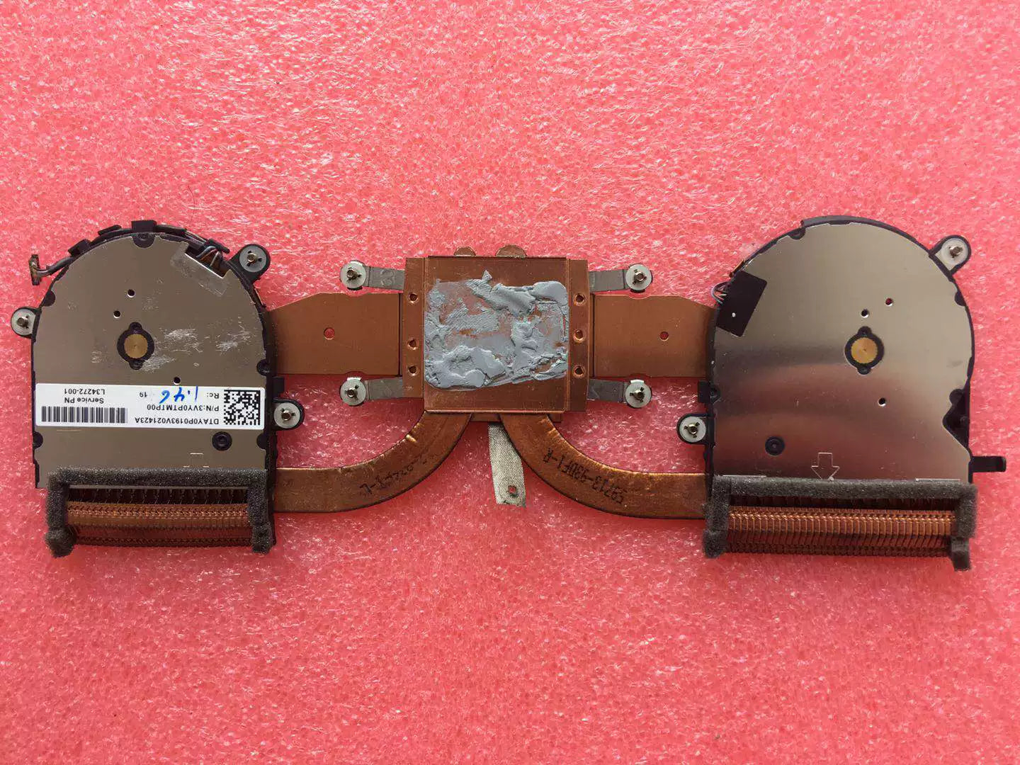 Original For HP  Elitebook X360 1030 G3 Fan, Heatsink, Heat Sink L34272-001