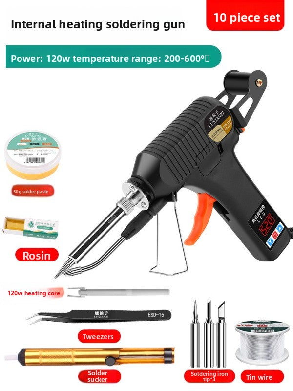 Electric soldering iron automatic tin repair welding household small high power solder gun machine manual 120W  Laptop Mobile Phone Repair tools