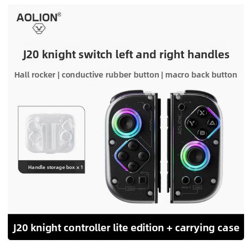 Auga Lion J20Pro Knight wireless gamepad Hall rocker mechanical button switch left and right handle