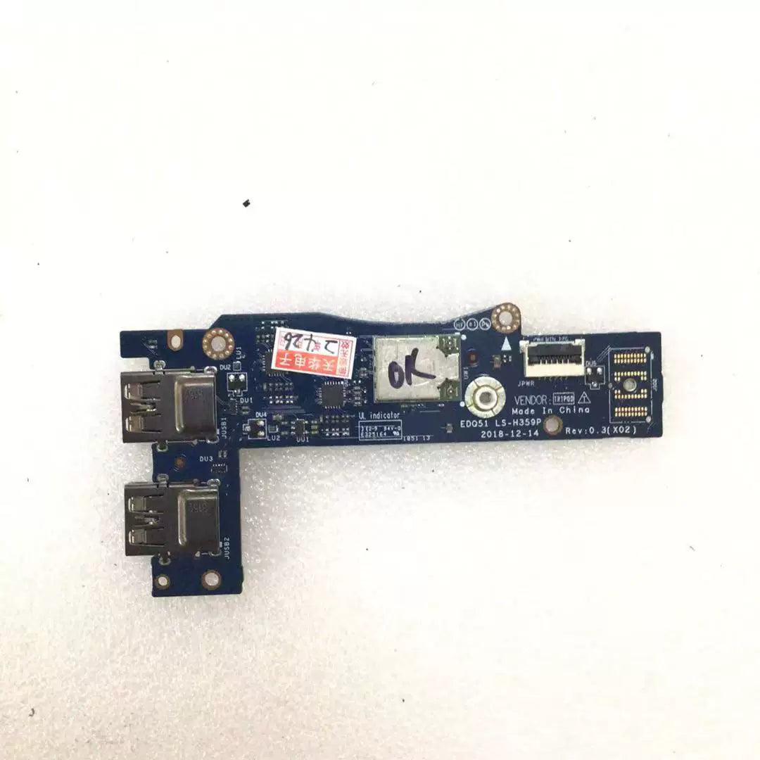 Original Dell Alienware m15 r2 USB network wifi board EDQ51 LS-H359P USB board