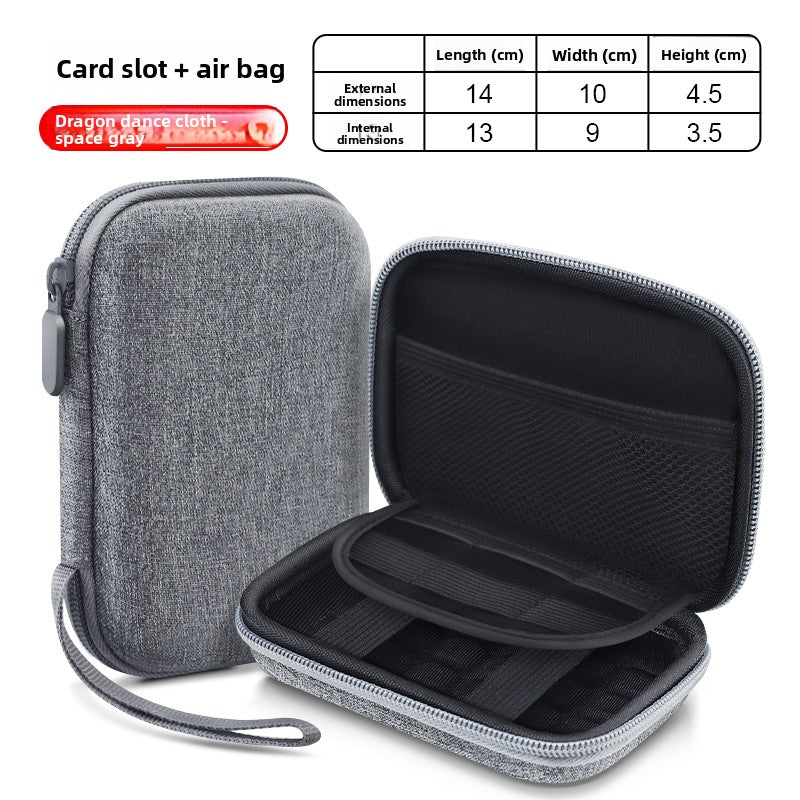 CCD camera bag, card machine storage bag, suitable for Canon, Sony, Fuji, Nikon, camera case, hard case, retro card machine storage box, small digital camera storage bag, shockproof, compressive and anti-drop warehouse Digital camera accessories