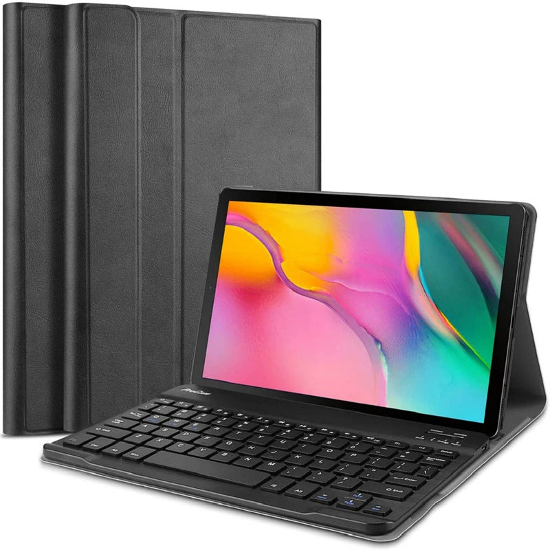 Suitable for Samsung tablet a7lite leather case T220 backlit bluetooth keyboard P200 protective case 8 inch T290 T295protective Accessories