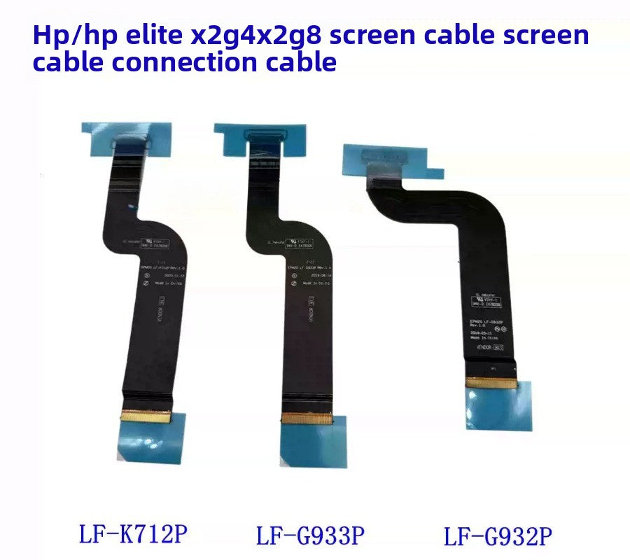 EDP lcd screen cable for HP Elite X2 G4 X2 G8 screen cable, screen cable, cable GPM20 LF-K712P LF-G933P LF-G932P LF-K712P