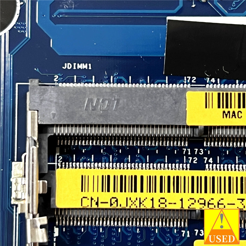 (Shipping fee not include)DELLmotherboard system board 3721 5721 0JXK18 SR0XL I5-3337U GM LA-9105P