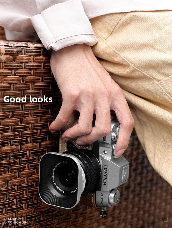 Square hood for Canon Sony Conn 16-50 Fuji 15-45/35 f2 52/43/46 mm Digital camera accessories