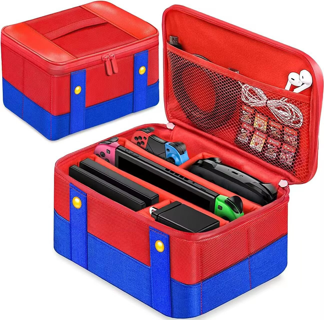 Applicable to Nintendo switch host storage bag switch OLED suspenders canvas bag multi-function bag