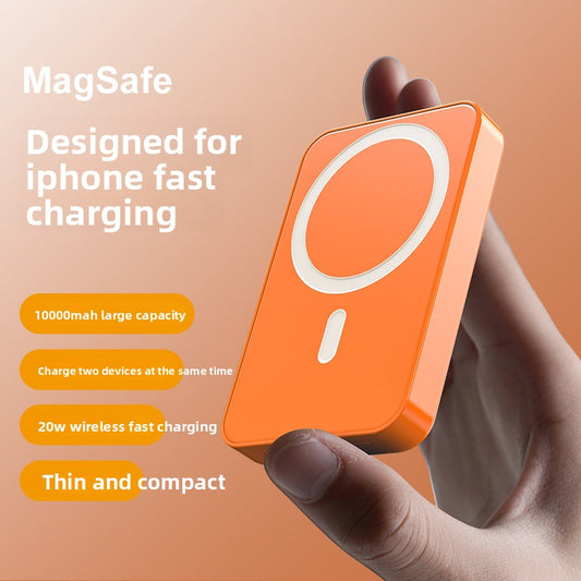 KC certified MagSafe magnetic power bank wireless fast charging large capacity mini power bank