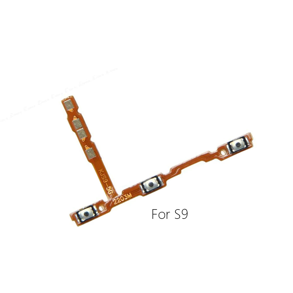 For Vivo S1 S1Pro S5 S6 S7 S9 S10e S12 S15e Power cable Switch on of ribbon volume flex