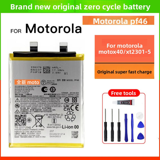 For Motorola MOTO X40 phone battery PF46 brand new original original core circuit board XT2301-5 Motorola phone repair parts