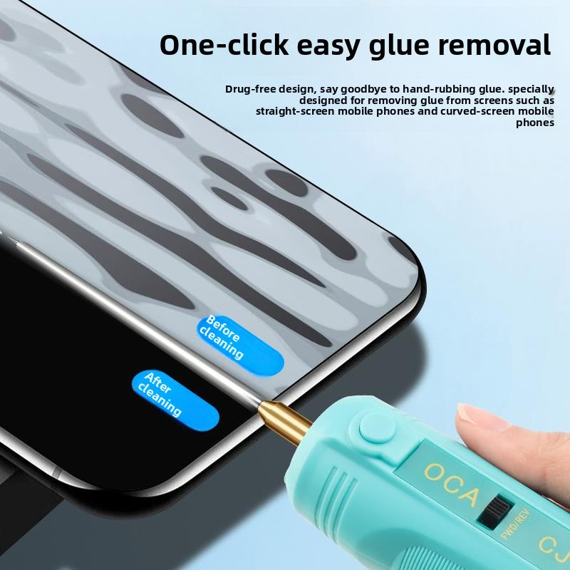 Electric glue removal artifact Mobile phone screen repair Cutting and polishing Multifunctional integrated OCA film machine Mobile Phone Repair tools