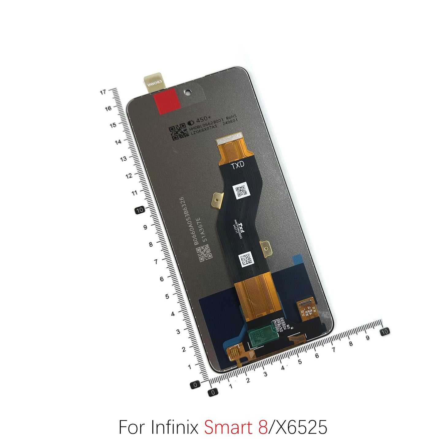 LCD Touch screen assembly for Tecno X6525 KJ5 BG7 X6525B Spark 20 BG6 A70S display screen assembly