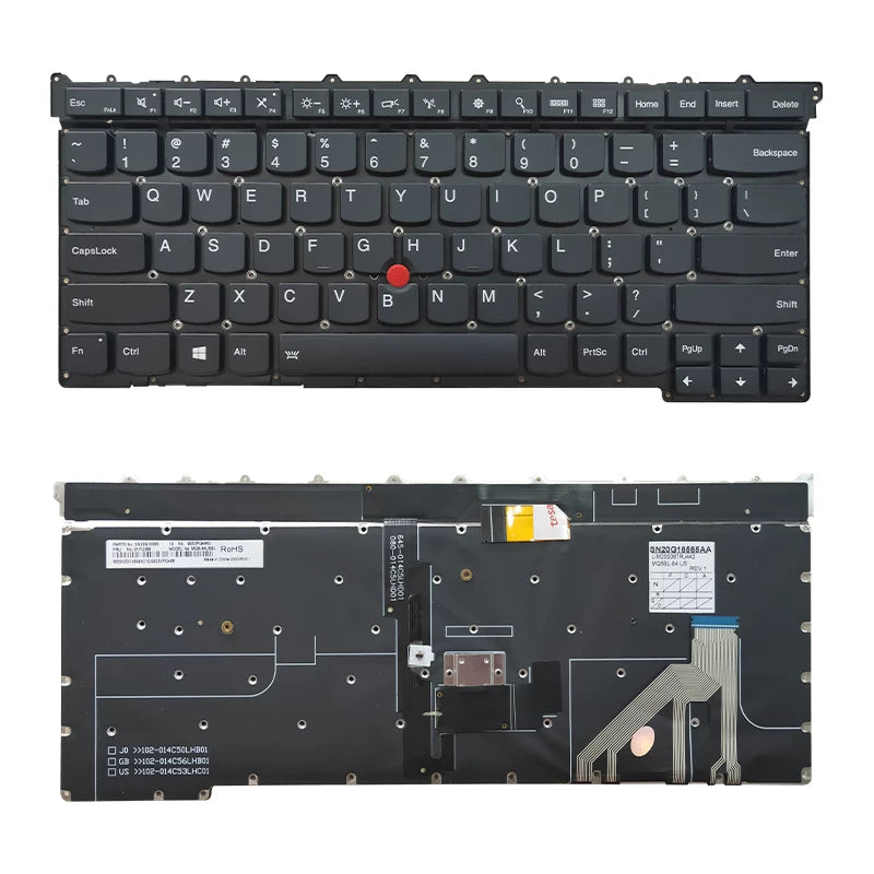 Keyboard for lenovo thinkpad X1 carbon YOGA 2ND 3RD 4/5/6/7TH GEN8 keyboard