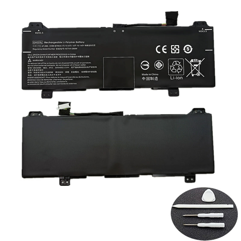 (Shipping fee not include)forHP HSTNN-OB1Y DB9M IB9C UB7V L75783-005 battery GH02XL