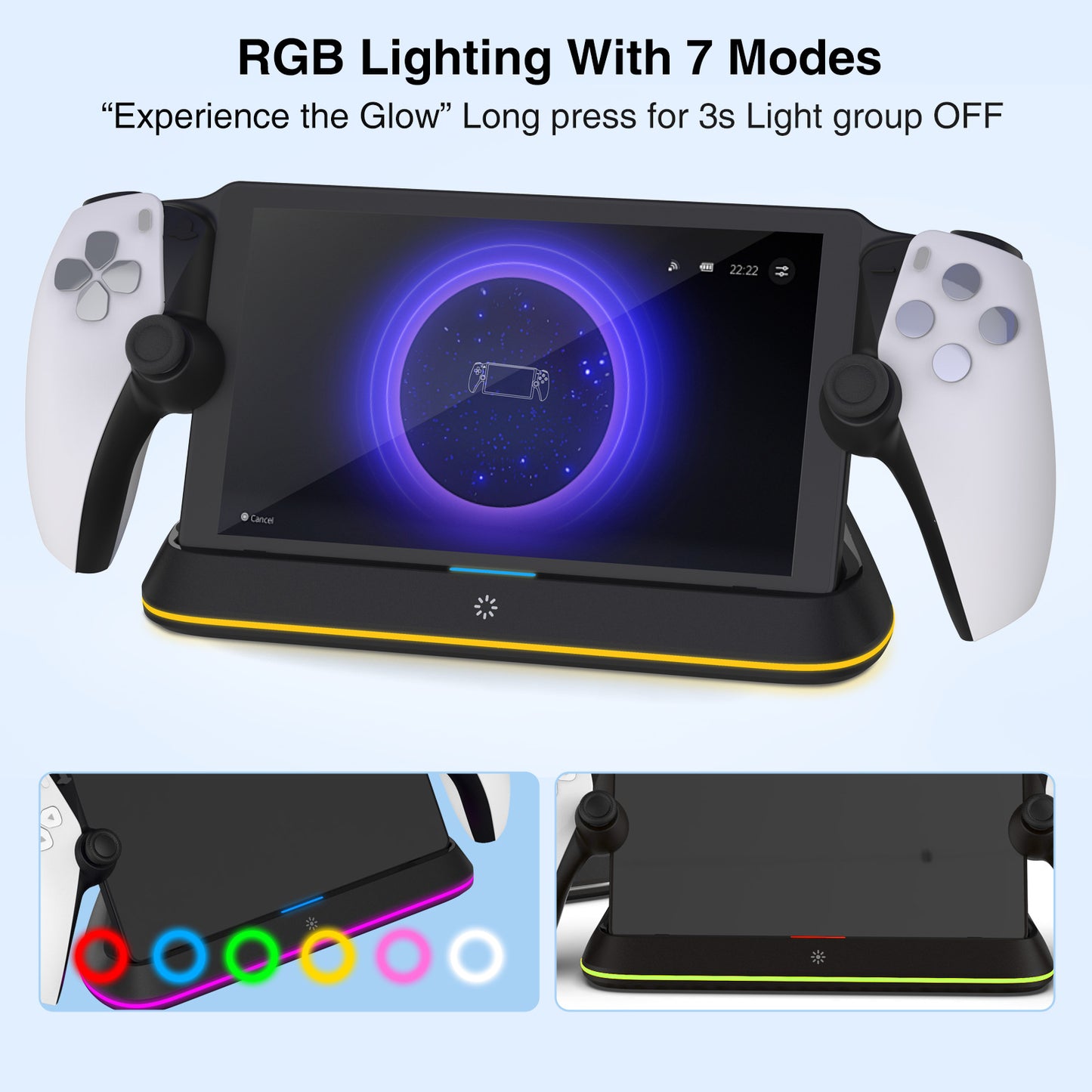 Station Portal Handheld Charging Base PS5 Portal Streamer Base HC-P3710